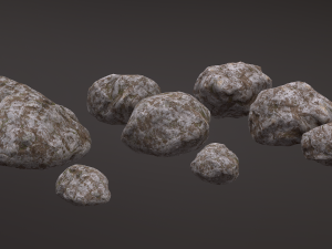 stone pack 3D 모델