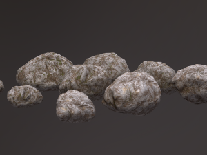 stone pack 3D 모델