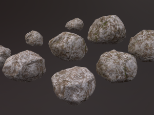 stone pack 3D 모델