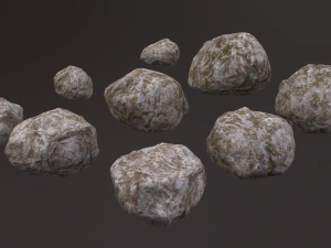 Steinpackung 3D Modell