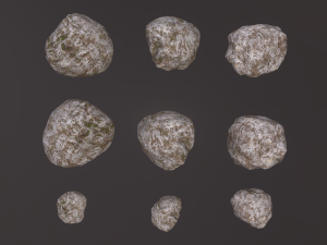 stone pack 3D 모델