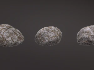 Steinpackung 3D Modell