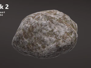 Steinpackung 3D Modell