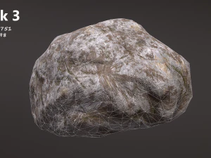 Steinpackung 3D Modell