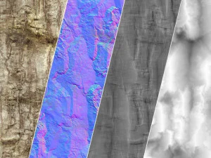 Felswand CG Texturen