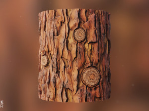 stylized wood bark CG Textures