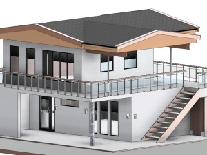 casa d2020 Modello 3D