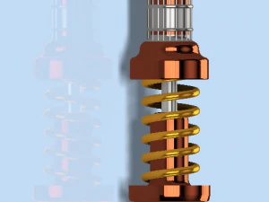 ammortizzatore Modello 3D