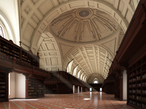 Old Library 3D Model