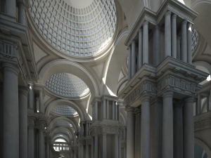 Doric Hall 3D Model