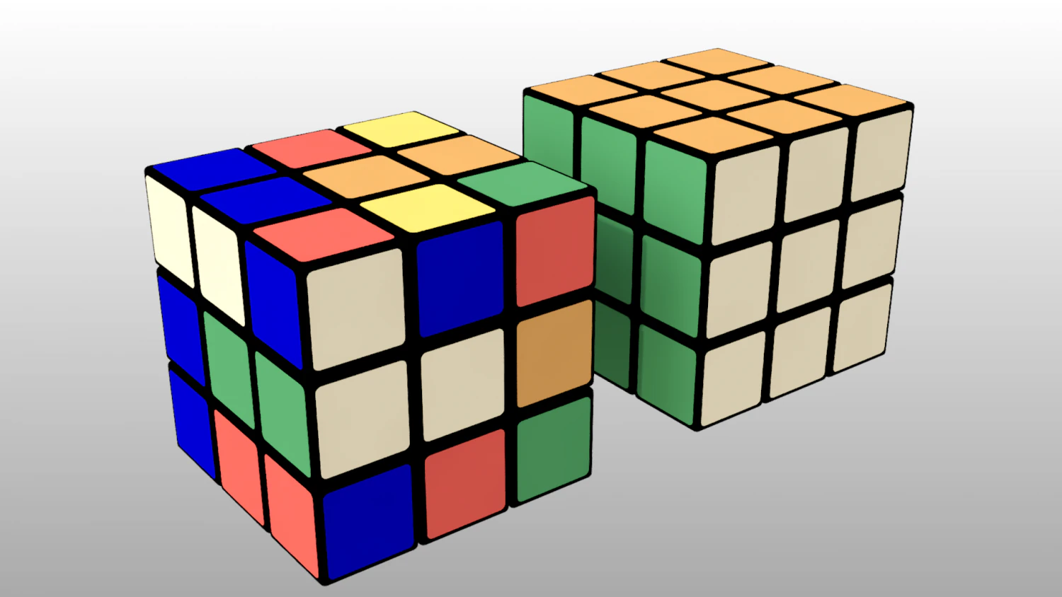 rubic 3D Model .c4d .max .obj .3ds .fbx .stl .blend 