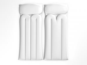 set of 2 high quality air mattresses Modelo 3D