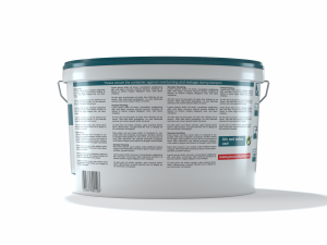 high quality paint bucket with customizable label templates Model 3D