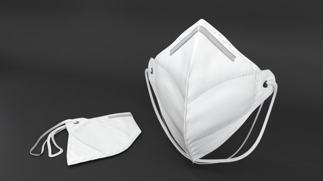 protection mask 3D Model .c4d .max .obj .3ds .fbx .stl .blend 