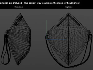 protection mask 3D Model