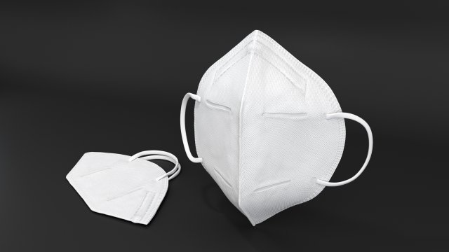 protection mask 3D 模型 .c4d .max .obj .3ds .fbx .stl .blend 