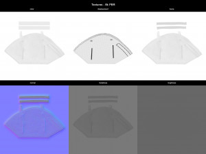 protection mask 3D 模型