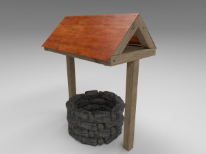 water well 3D 模型