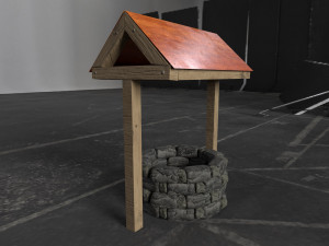 water well 3D 模型