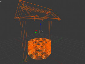 water well 3D 模型