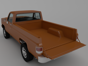 pick-up 1 3D मॉडल
