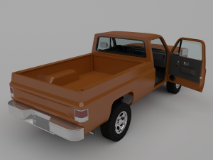 pick-up 1 3D मॉडल