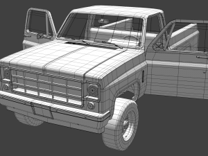 pick-up 2 3D Model