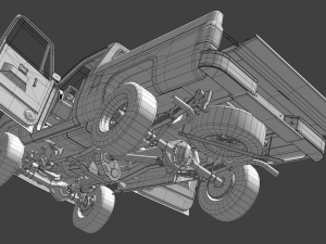 pick-up 2 3D Model