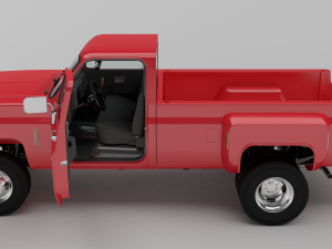 pick-up 3 Model 3D