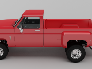 pick-up 3 Model 3D