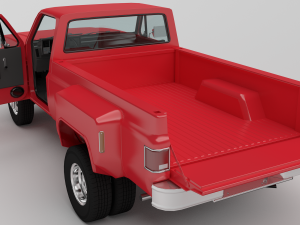 pick-up 3 Model 3D