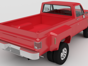 pick-up 3 Model 3D