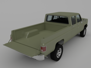pick-up 6 Modèle 3D