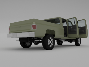 pick-up 6 Modèle 3D