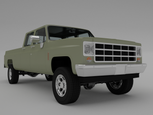 pick-up 6 Modèle 3D