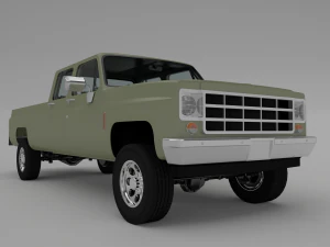 pick-up 6 3D Model