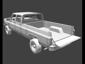 pick-up 6 Modèle 3D