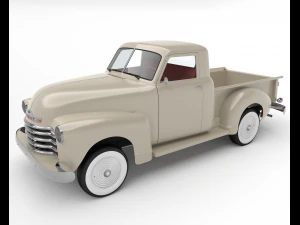 Chevy-Pick-up-Stil der 50er Jahre 3D Modell