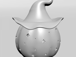 Halloween candle or candy vase 3D Модель