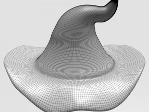 हैलोवीन मोमबत्ती या कैंडी फूलदान 3D मॉडल