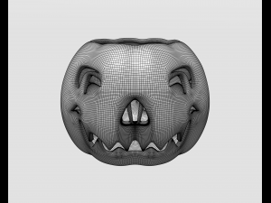Halloween candle or candy vase 3D Модель