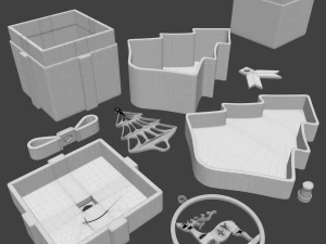 Christmas gift wrap 3D Print Model