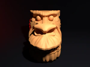 DRAGON HEAD 3D Print Model