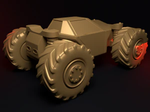 CAR BUGGY 3D Print Model