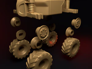CAR BUGGY 3D Print Model