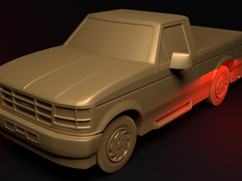 Car pack 3D-printmodel