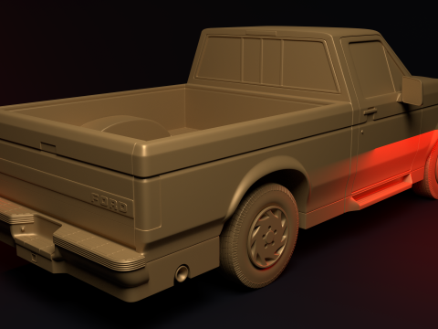 Car pack 3D-printmodel