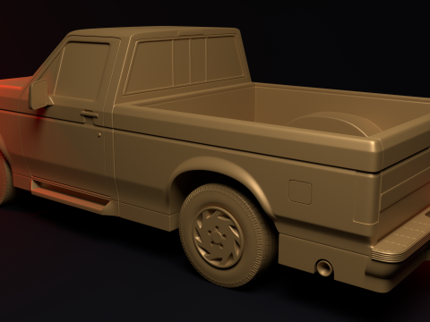 Car pack 3D-printmodel