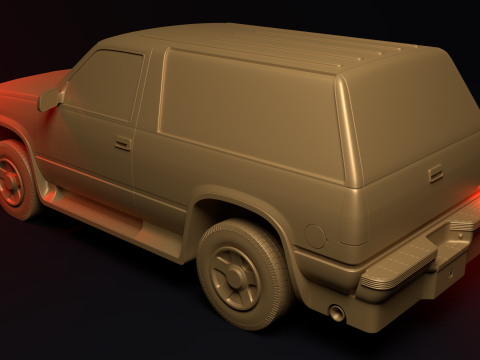Car pack 3D-printmodel