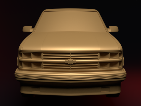 Car pack 3D-printmodel